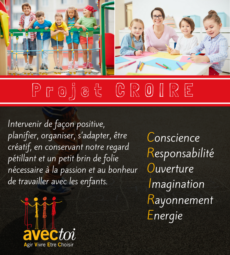 Projet CROIRE AVECtoi.ca